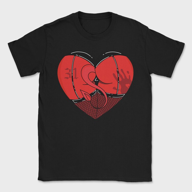 Spider Heart 31, Tricou Barbati (Unisex)