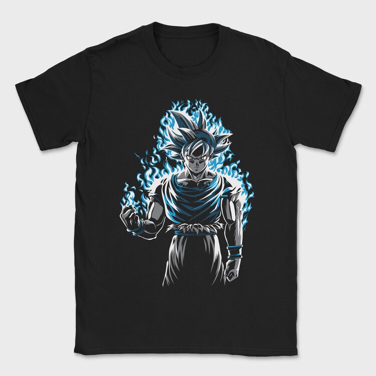 Son Goku Blue, Tricou Barbati (Unisex)