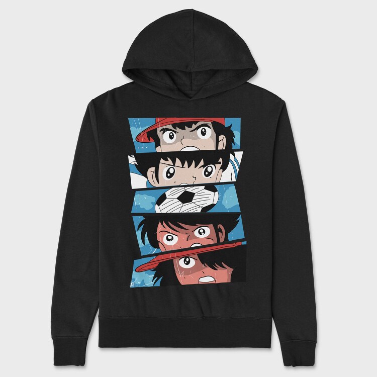 Soccer Kid Drama, Hanorac Oversize Barbati (Unisex)