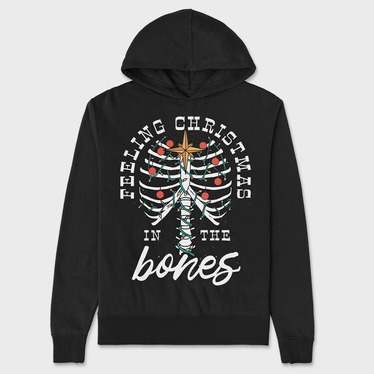 Feeling Christmas, Hanorac Oversize Barbati (Unisex)