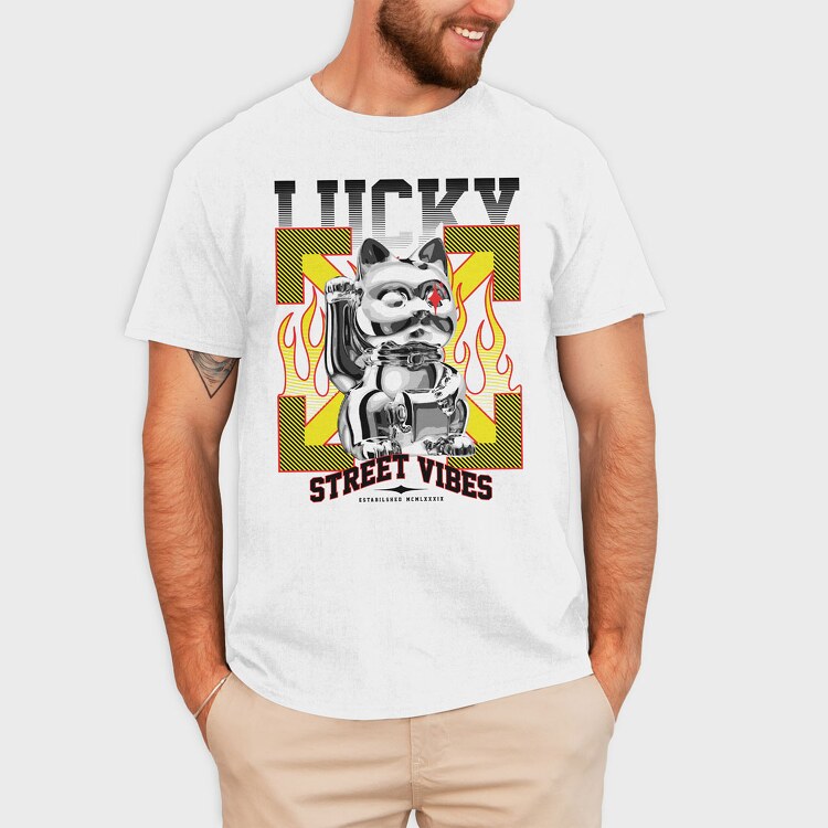 Lucky 1, Tricou Barbati (Unisex)