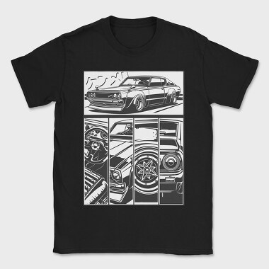 Classic Car, Tricou Barbati (Unisex)