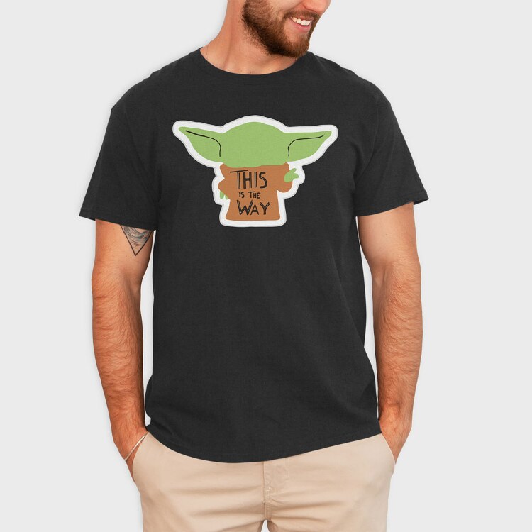 Baby Yoda 24, Tricou Barbati (Unisex)