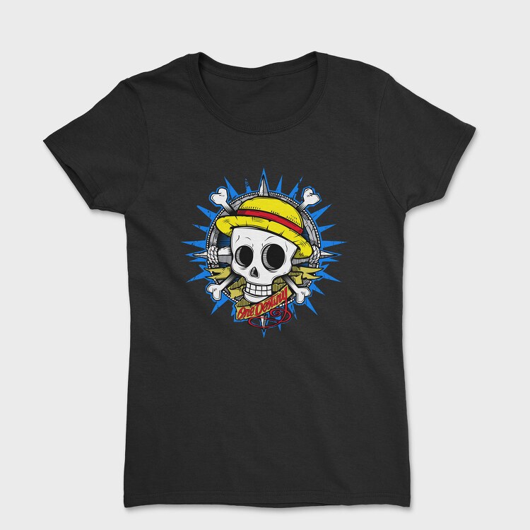 Skull Pirate Destiny, Tricou Femei