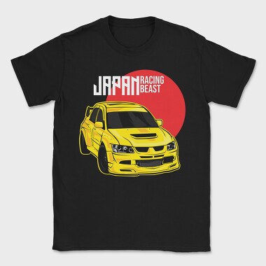 Evo Japan Beast, Tricou Barbati (Unisex)
