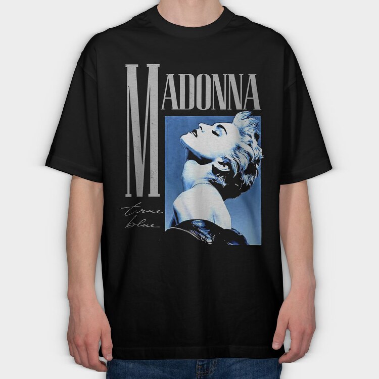 Madonna, Tricou Oversize Barbati (Unisex)