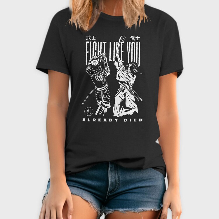 Samurai Fight, Tricou Barbati (Unisex)