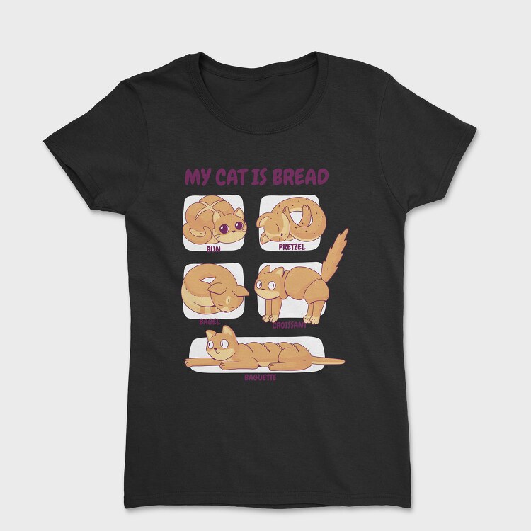 Bread Cat, Tricou Femei