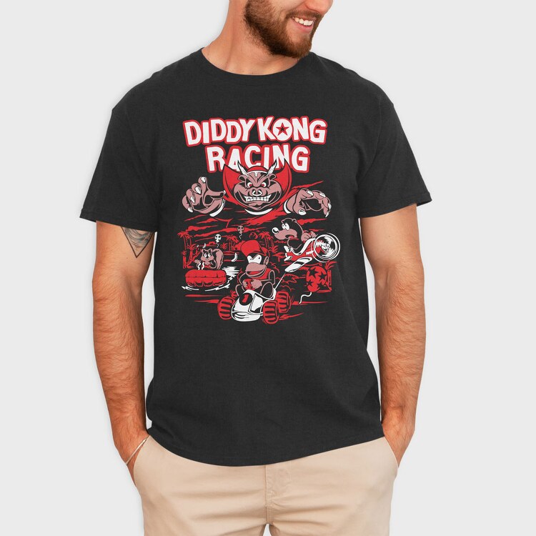 Diddy Kong Racing, Tricou Barbati (Unisex)