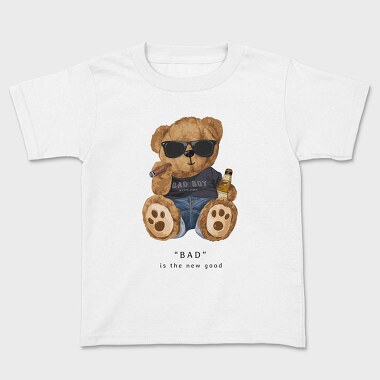 Bad Boy Bear Vibes, Tricou Copii