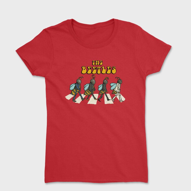 Beetle Beatle Crosswalk, Tricou Femei
