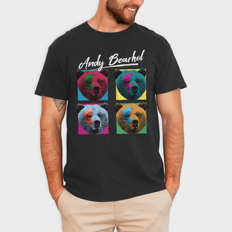 Pop Bear, Tricou Barbati (Unisex)