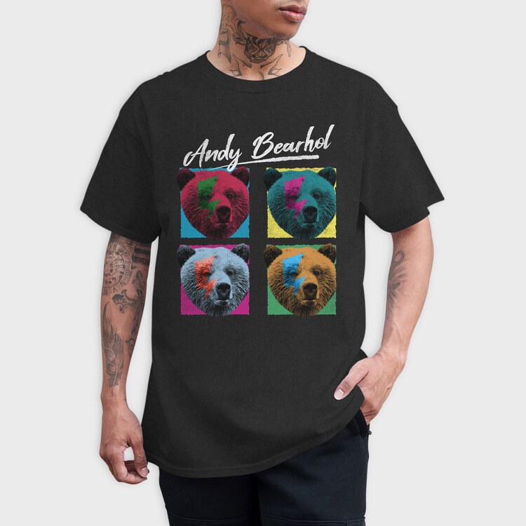 Pop Bear, Tricou Barbati (Unisex)