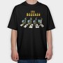 Beetle Beatle Crosswalk, Tricou Oversize Barbati (Unisex)