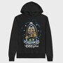 Skull Warrior, Hanorac Oversize Barbati (Unisex)