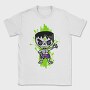 Skull Punk Splash, Tricou Barbati (Unisex)