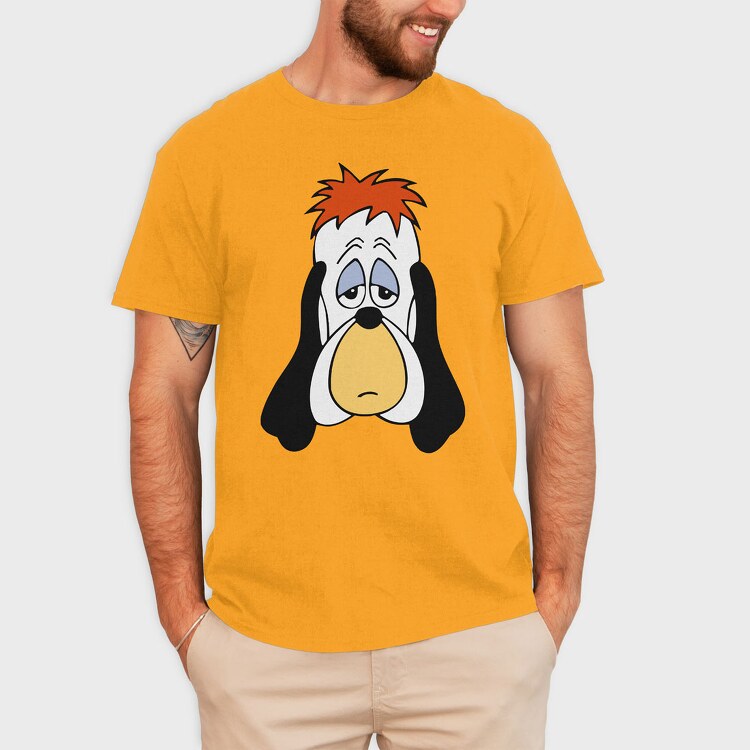 Cartoon Retro Droopy 1, Tricou Barbati (Unisex)