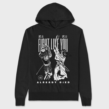 Samurai Fight, Hanorac Oversize Barbati (Unisex)