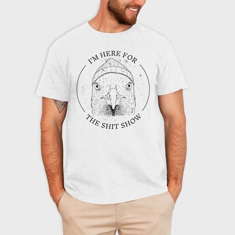 Seagull Shit Show, Tricou Barbati (Unisex)