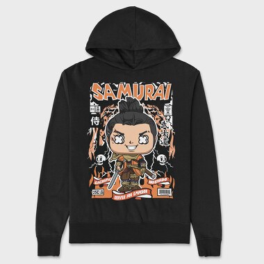 Samurai 3, Hanorac Oversize Barbati (Unisex)