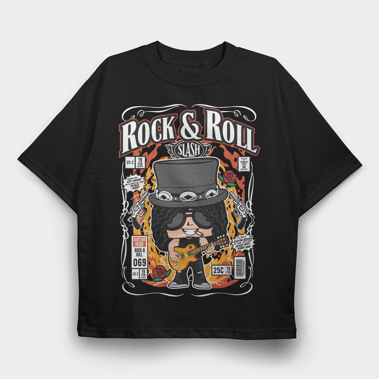 Slash, Tricou Oversize Barbati (Unisex)