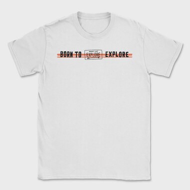 Burn It Out Explore Capture, Tricou Barbati (Unisex)