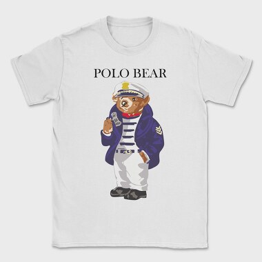 Captain Bears Captain, Tricou Barbati (Unisex)