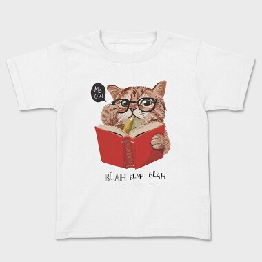 Cat Book Meow, Tricou Copii