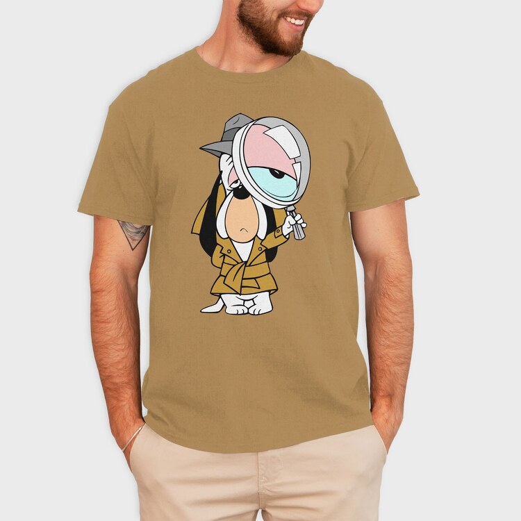Cartoon Retro Droopy 4, Tricou Barbati (Unisex)