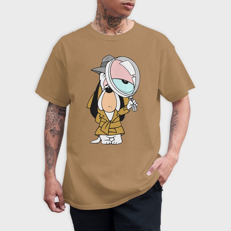 Cartoon Retro Droopy 4, Tricou Barbati (Unisex)