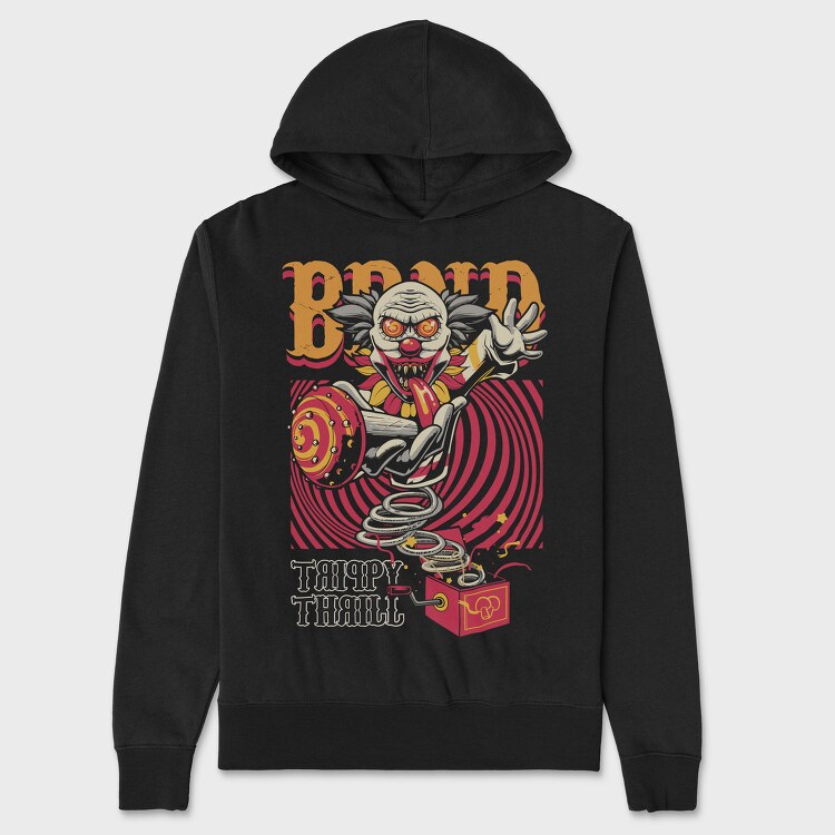 Clown Spring Thrill, Hanorac Oversize Barbati (Unisex)