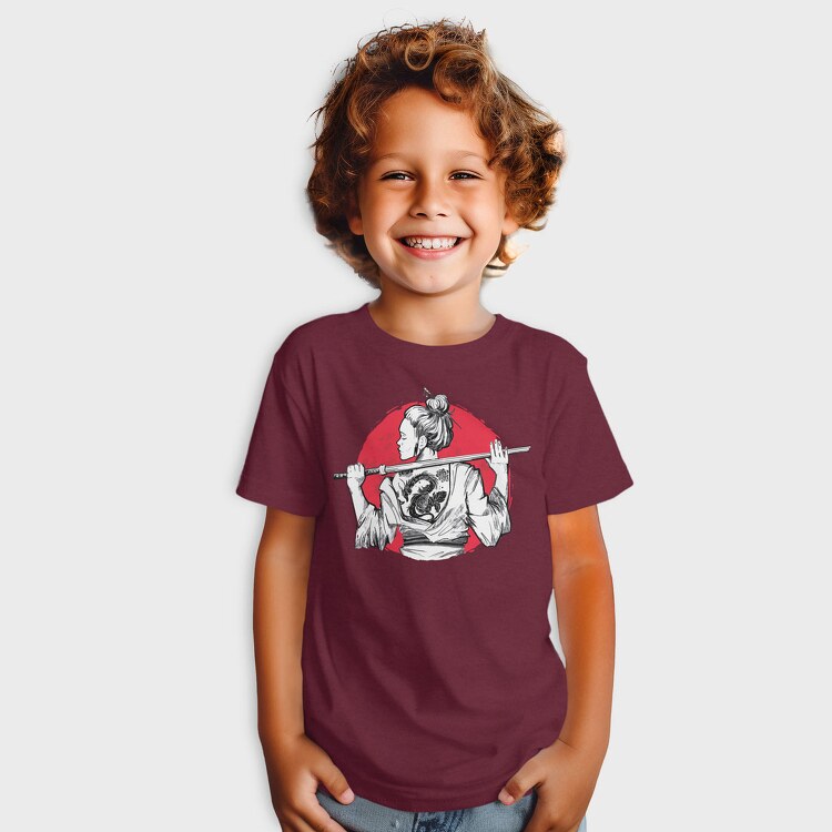 Samurai Girl Tattoo, Tricou Copii