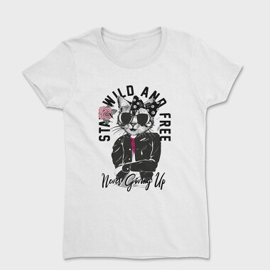 Cool Cat Boss, Tricou Femei
