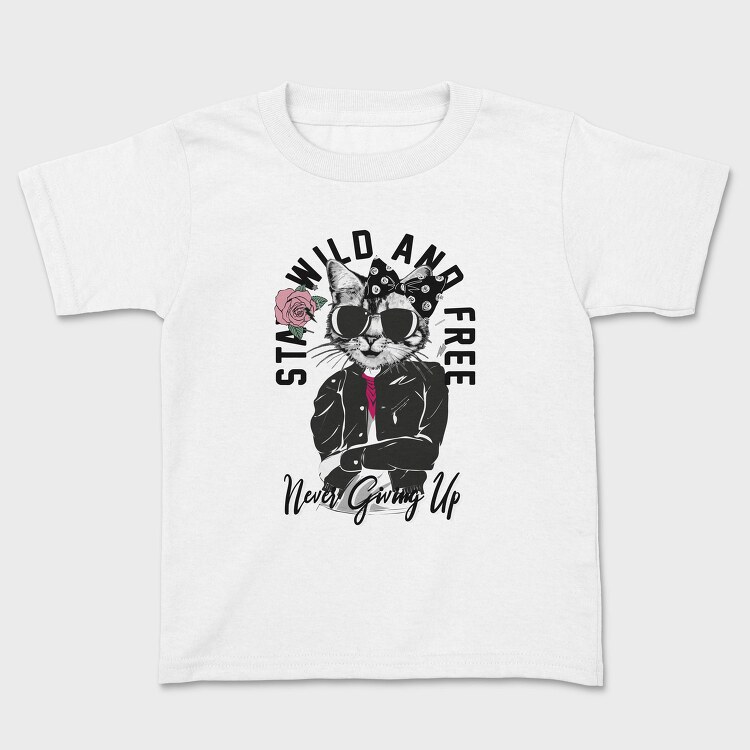 Cool Cat Boss, Tricou Copii