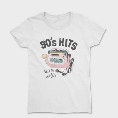 90s Boombox Vibes, Tricou Femei