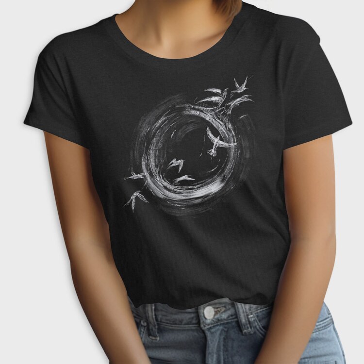 Ink Birds Flying, Tricou Femei