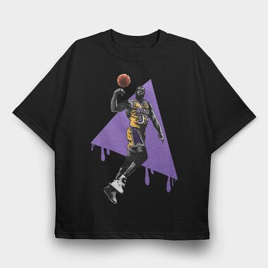 MAGIC JHONSON, Tricou Oversize Barbati (Unisex)