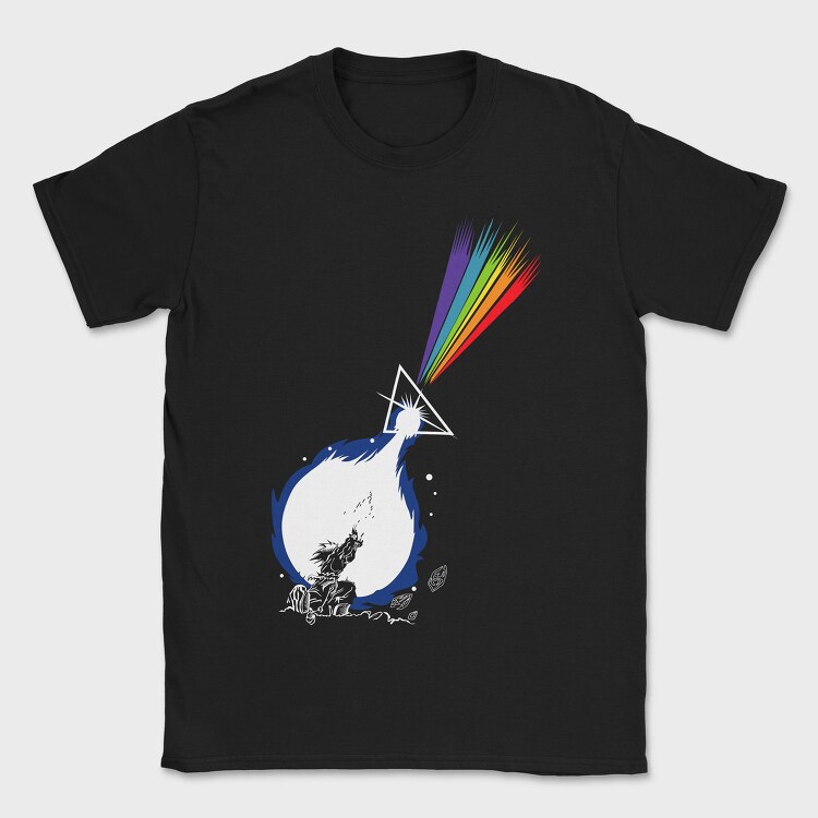 Rainbow Burst, Tricou Barbati (Unisex)