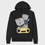 Bear Drive Hello, Hanorac Oversize Barbati (Unisex)