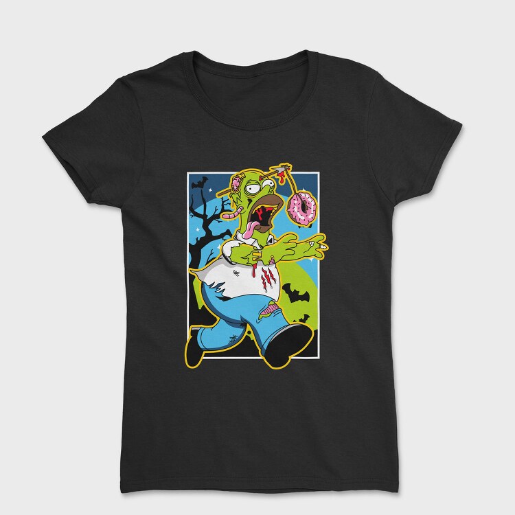 Zombie Donut Feast, Tricou Femei