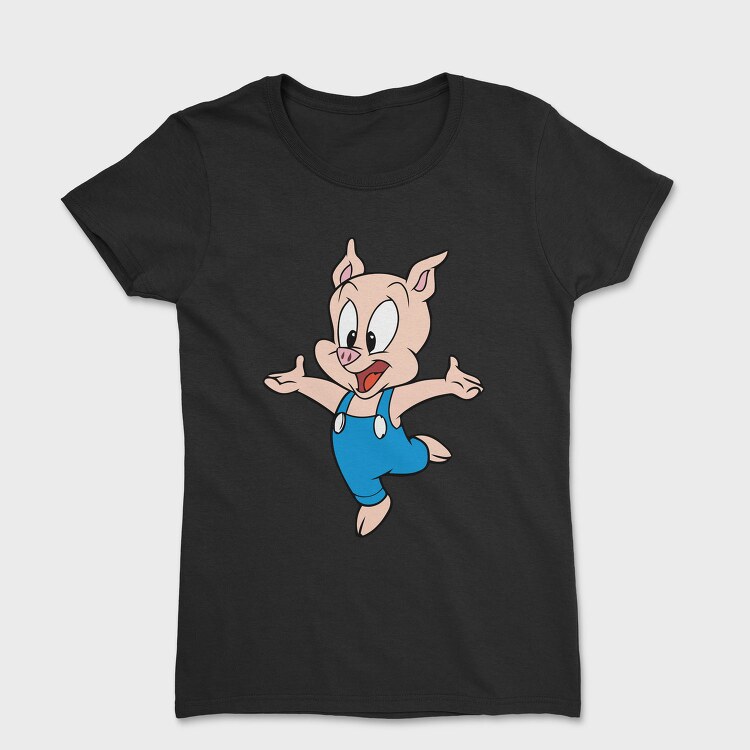 Porky Pig Jump, Tricou Femei