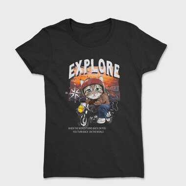 Cat Rider Dreams, Tricou Femei