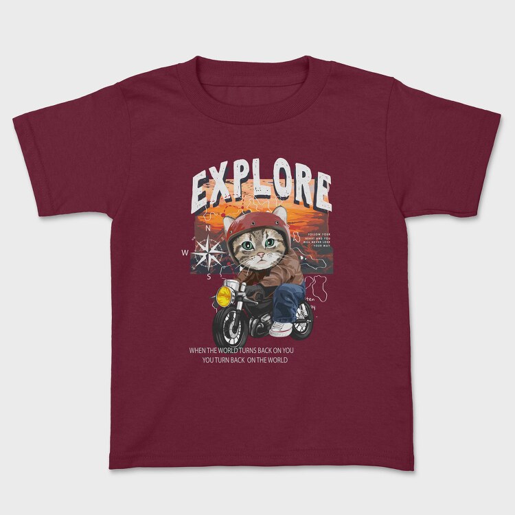 Cat Rider Dreams, Tricou Copii