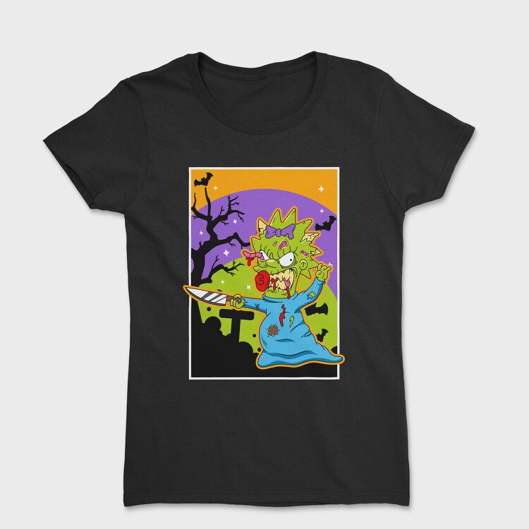 Zombie Party Knife, Tricou Femei
