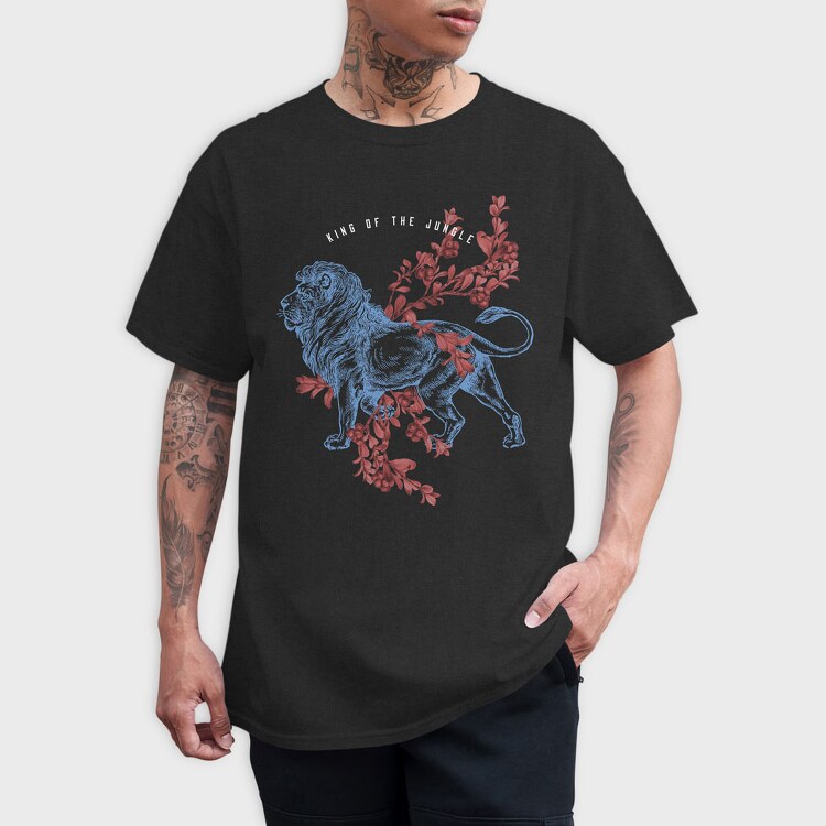 King of the Jungle, Tricou Barbati (Unisex)