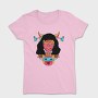 Cyber Pink Horns, Tricou Femei