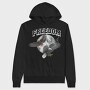 Eagle Moon Freedom, Hanorac Oversize Barbati (Unisex)