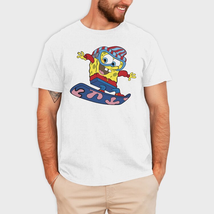 SpongeBob 8, Tricou Barbati (Unisex)