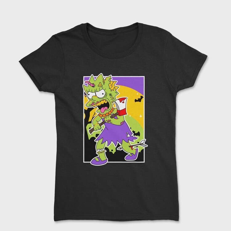 Zombie Lisa Nightmare, Tricou Femei