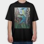 Dino Sunglasses City, Tricou Oversize Barbati (Unisex)